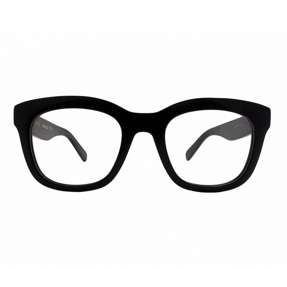 Authentic and Brand New Celine Square Eyeglasses in Onyx Black